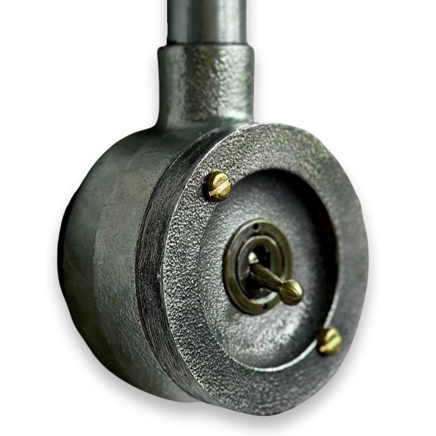 Single Gang Solid Cast Conduit Metal Conduit Light Switch Industrial 2 Way - BS EN Approved Vintage Crabtree 1950’s Style