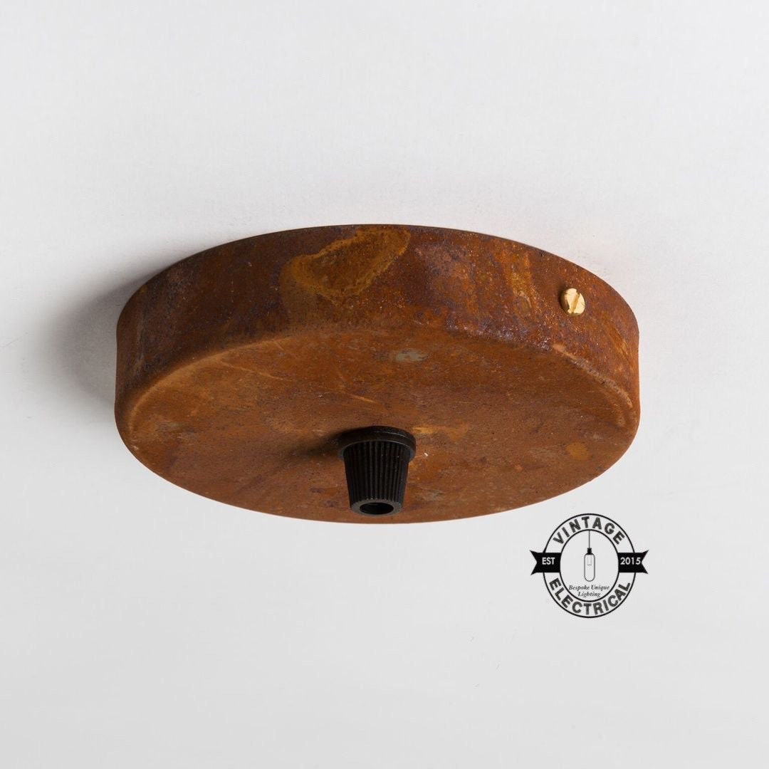 Rusted Ceiling Rose Single Or Seven Outlet