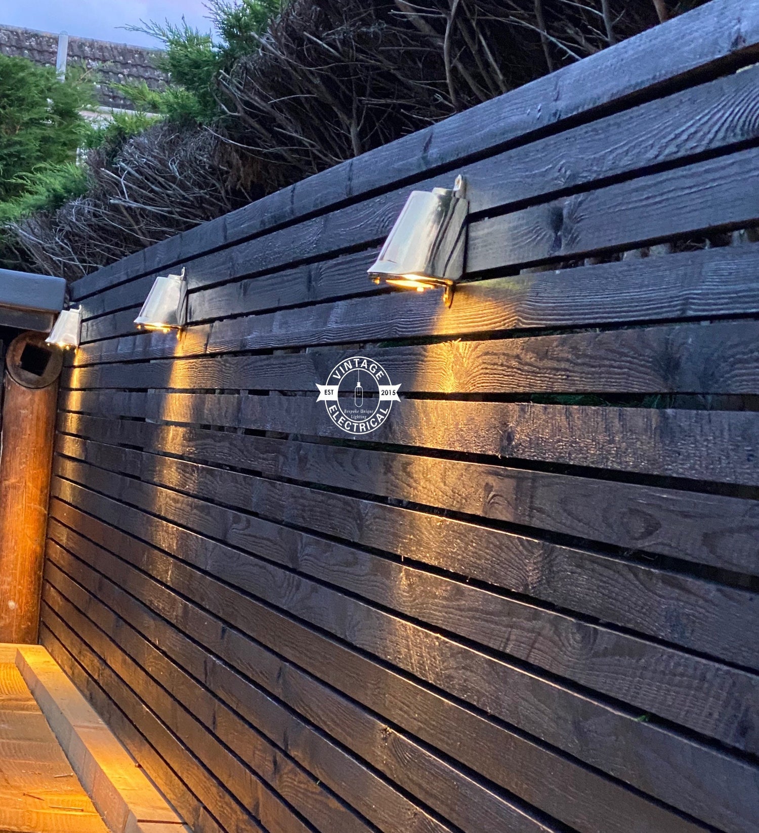 Holt ~ Outdoor & Bathroom Mast Down Wall Light LED Solid Brass | 5 Inch