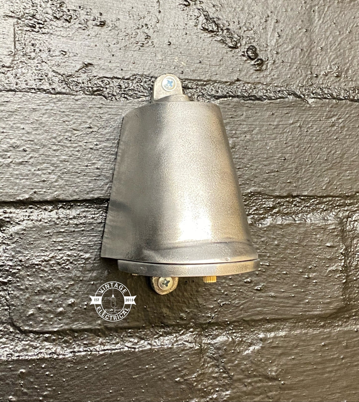 Holt ~ Outdoor & Bathroom Mast Down Light Cast Pewter | 5 Inch