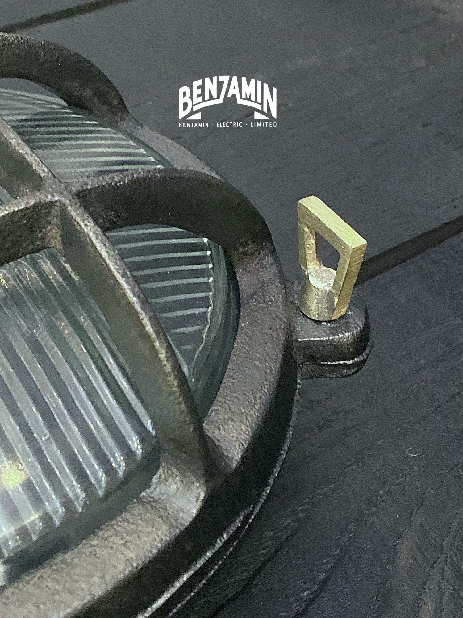 Wroxham ~ Black Cast Iron Caged Bulkhead Industrial Wall Light | Ceiling Bathroom | Outdoor Garden | Vintage 1 x Edison Filament Bulb