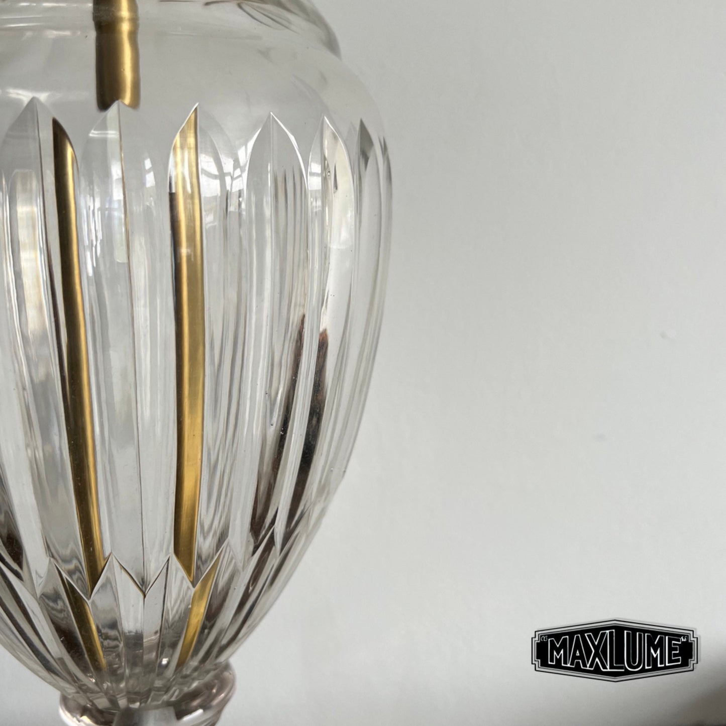 Solid Brass & Glass Table Lamp Vintage Style | Bedroom | Bedside Reading Light