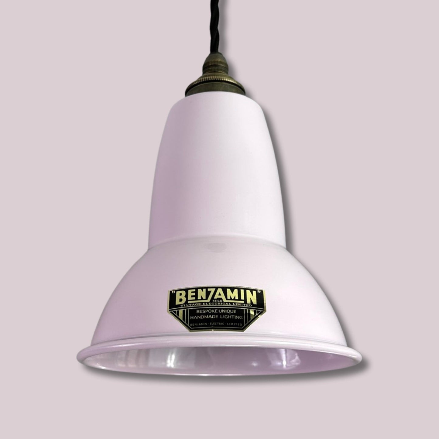 Alby ~ Rose Pink Shade Pendant Set Light ~ 6 Inch