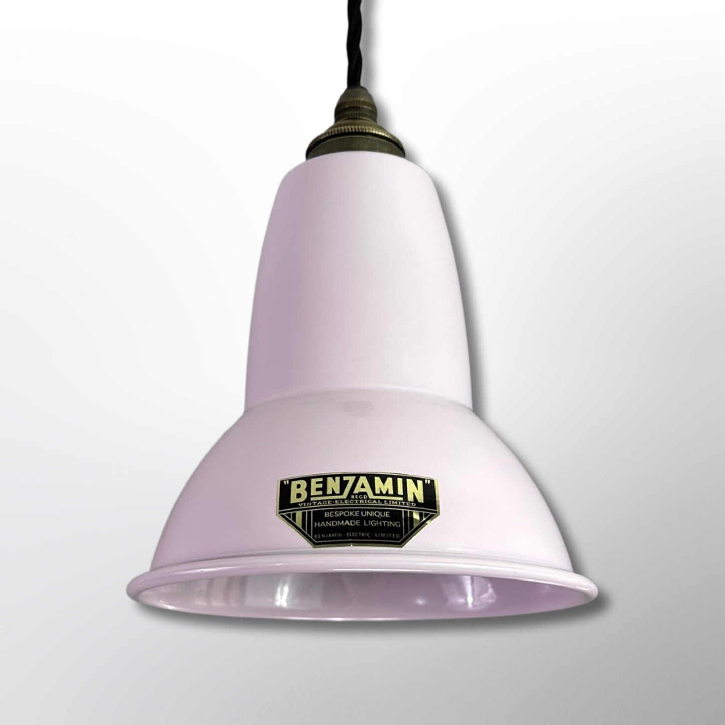 Alby ~ Rose Pink Shade Pendant Set Light ~ 6 Inch