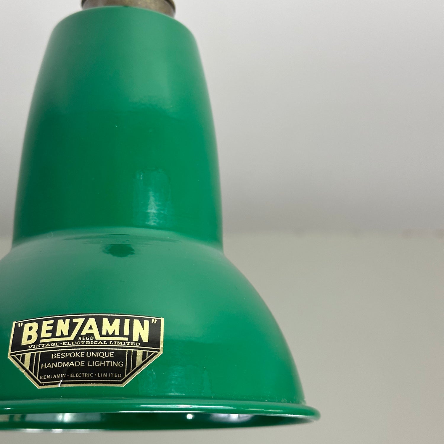 Alby ~ Racing Green Shade Pendant Set Light ~ 6 Inch