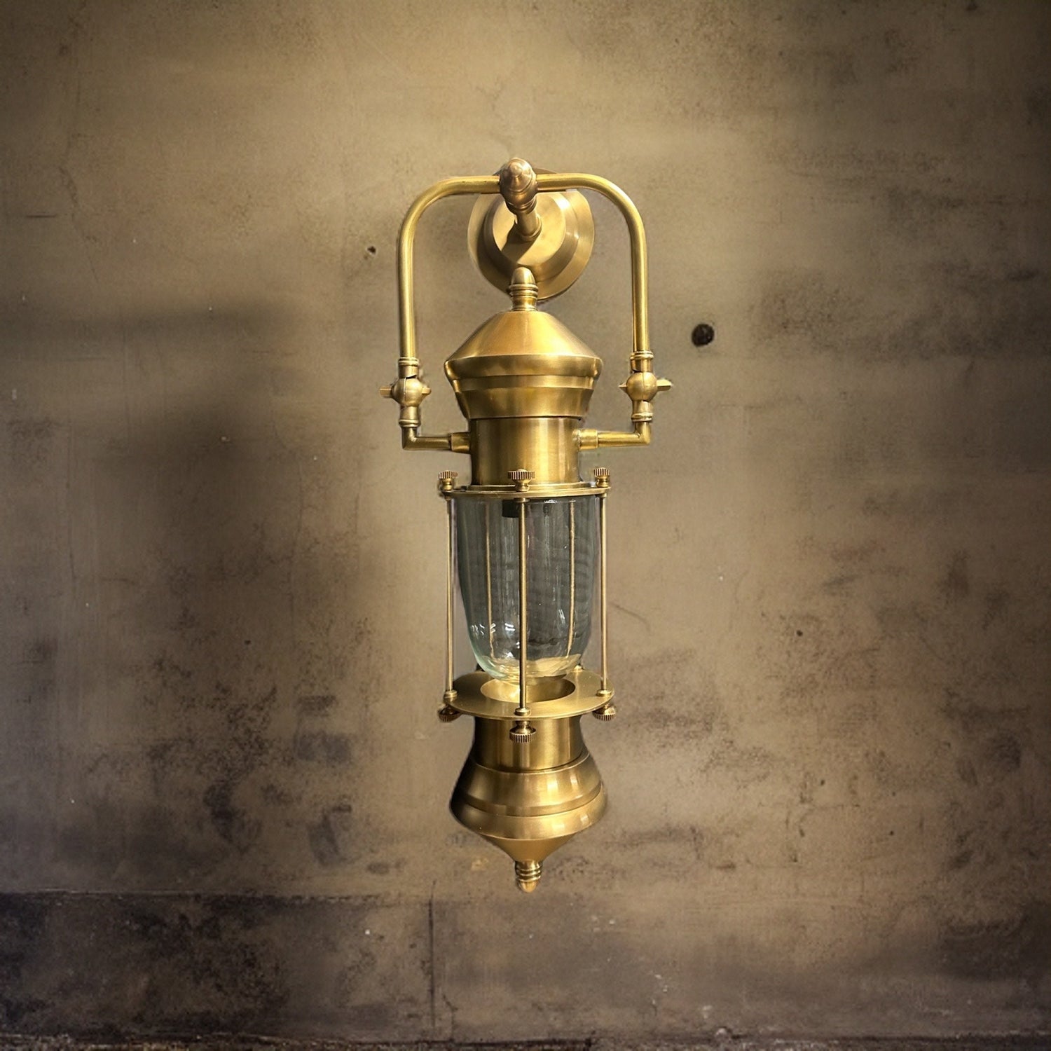 Bacton ~ Bulkhead Outdoor & Bathroom Sconce Wall Light Solid Brass | 24 Inch