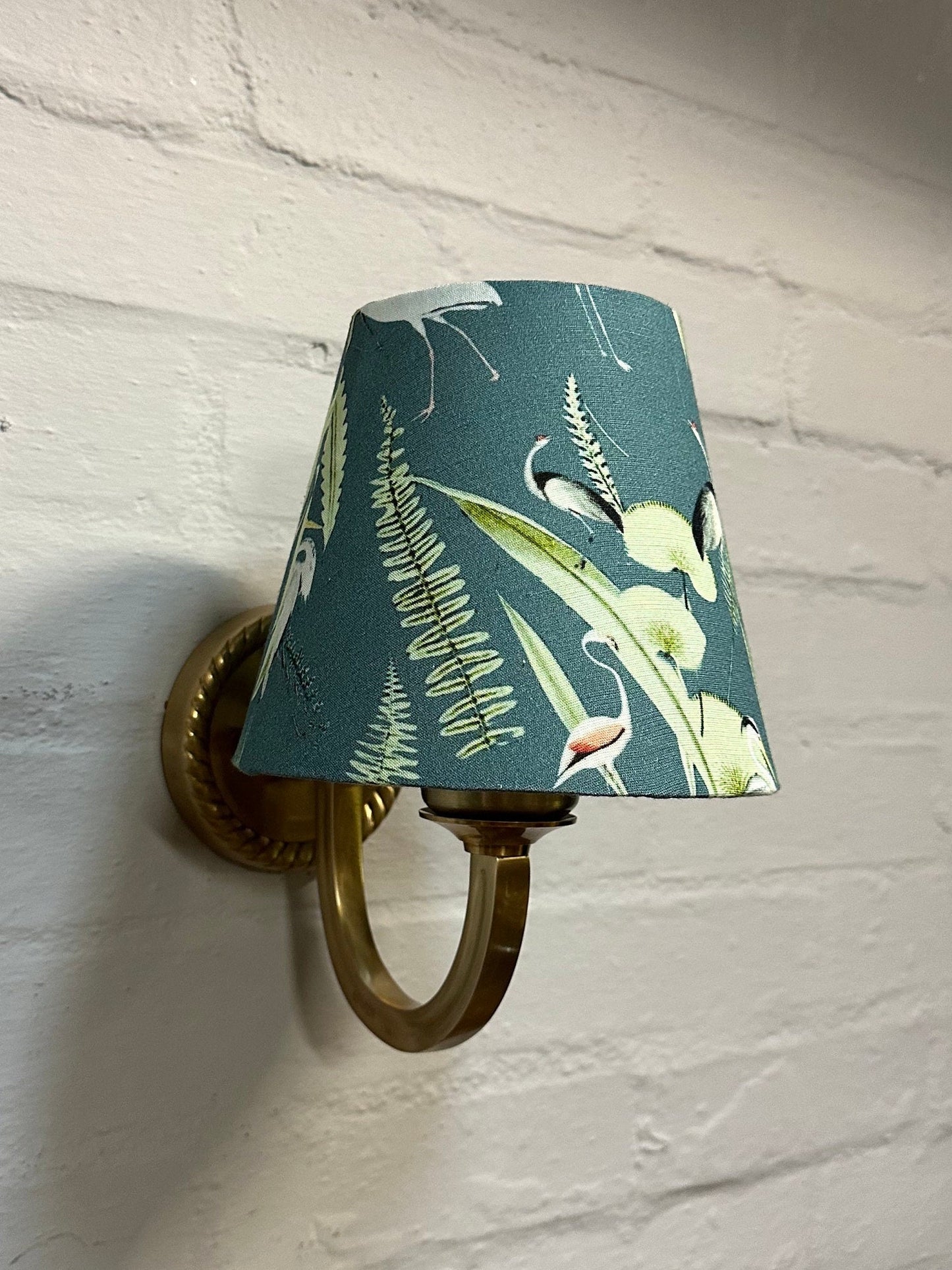 Antique Brass Wall Sconce Industrial Vintage Light | Dining Room | Kitchen Table