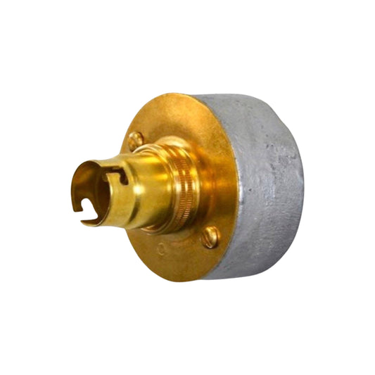 Briston ~ Brass Single Industrial Bakelite Wall Fitting | Ceiling Bathroom | Kitchen Light