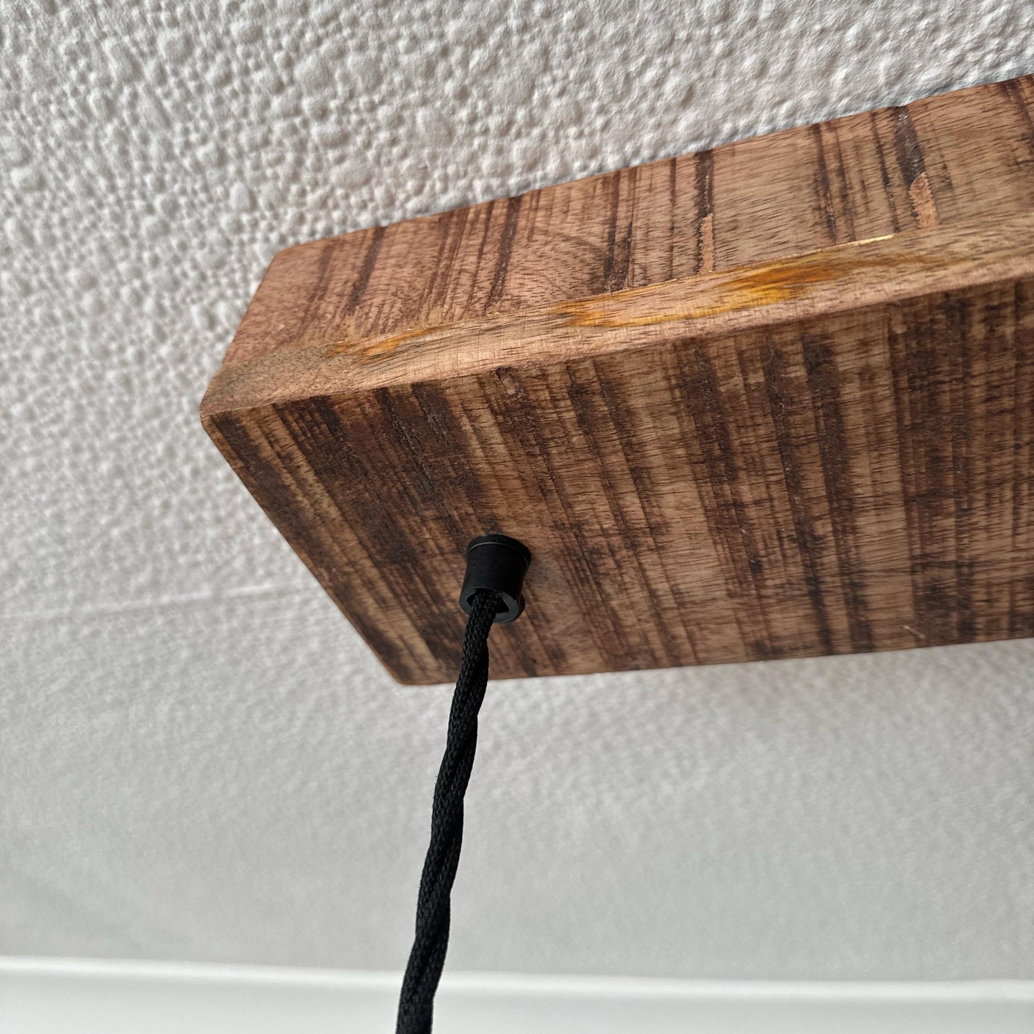 Alby ~ 3 x Racing Green Lampshade Pendant Set Wooden Track Light | Dining Room | Kitchen Table