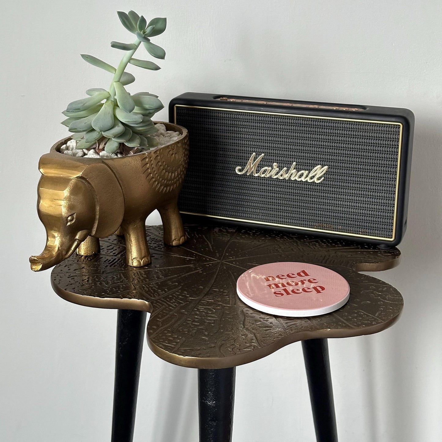 Side Coffee Bedside Table Industrial | Plant Floor Stand Sofa End