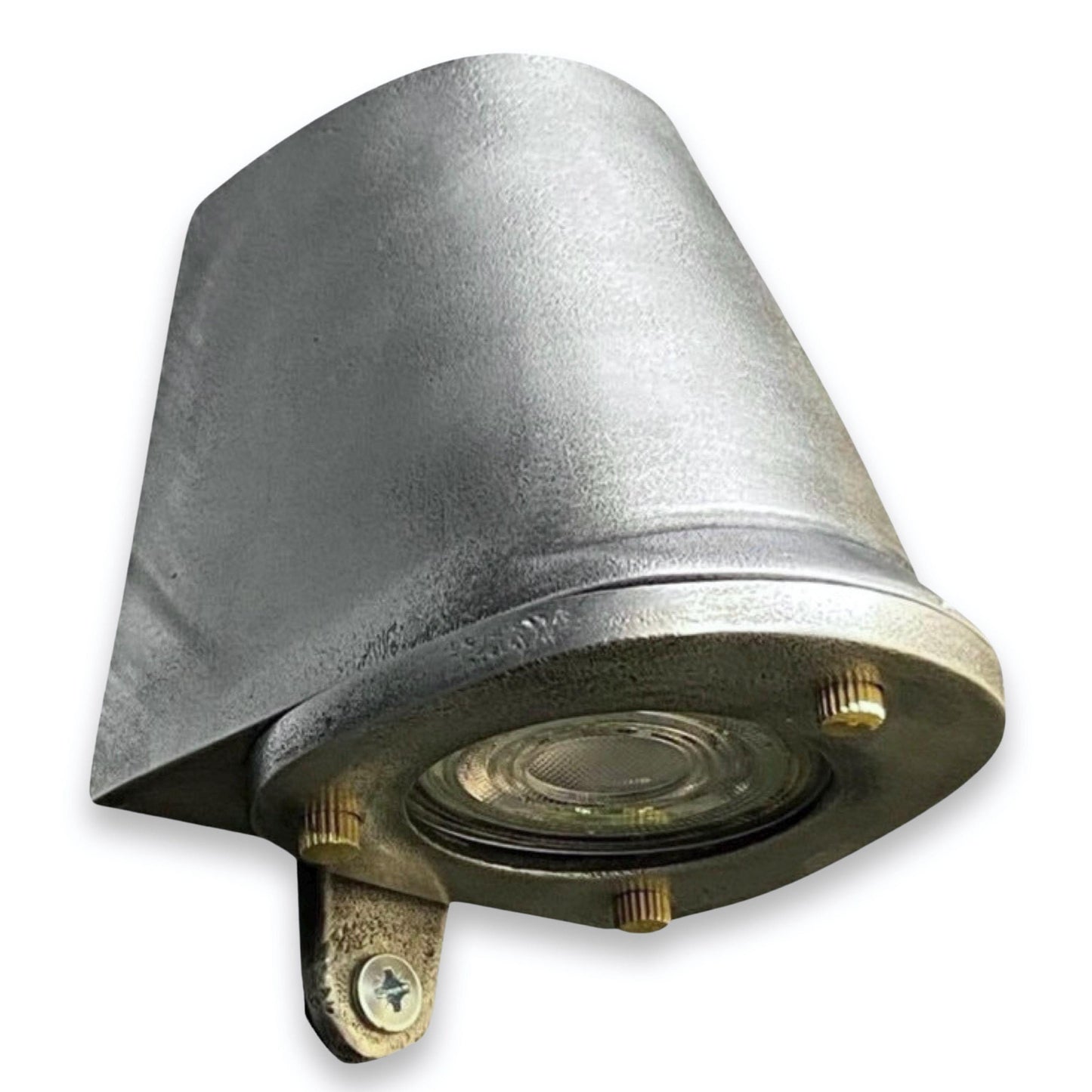 Holt ~ Outdoor & Bathroom Mast Down Light Cast Pewter | 5 Inch
