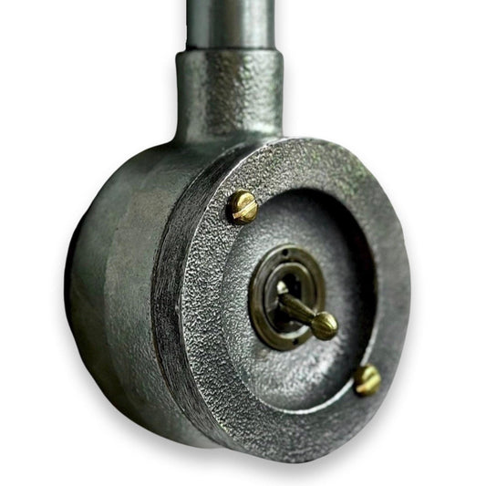 Single Gang Solid Cast Conduit Metal Conduit Light Switch Industrial 2 Way - BS EN Approved Vintage Crabtree 1950’s Style