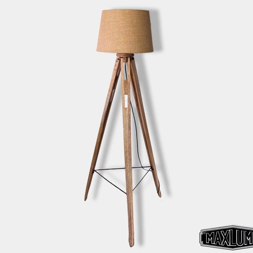 Maxlume ~ Designer Tripod Light Luxury Theatre Spot Light Living Room Vintage