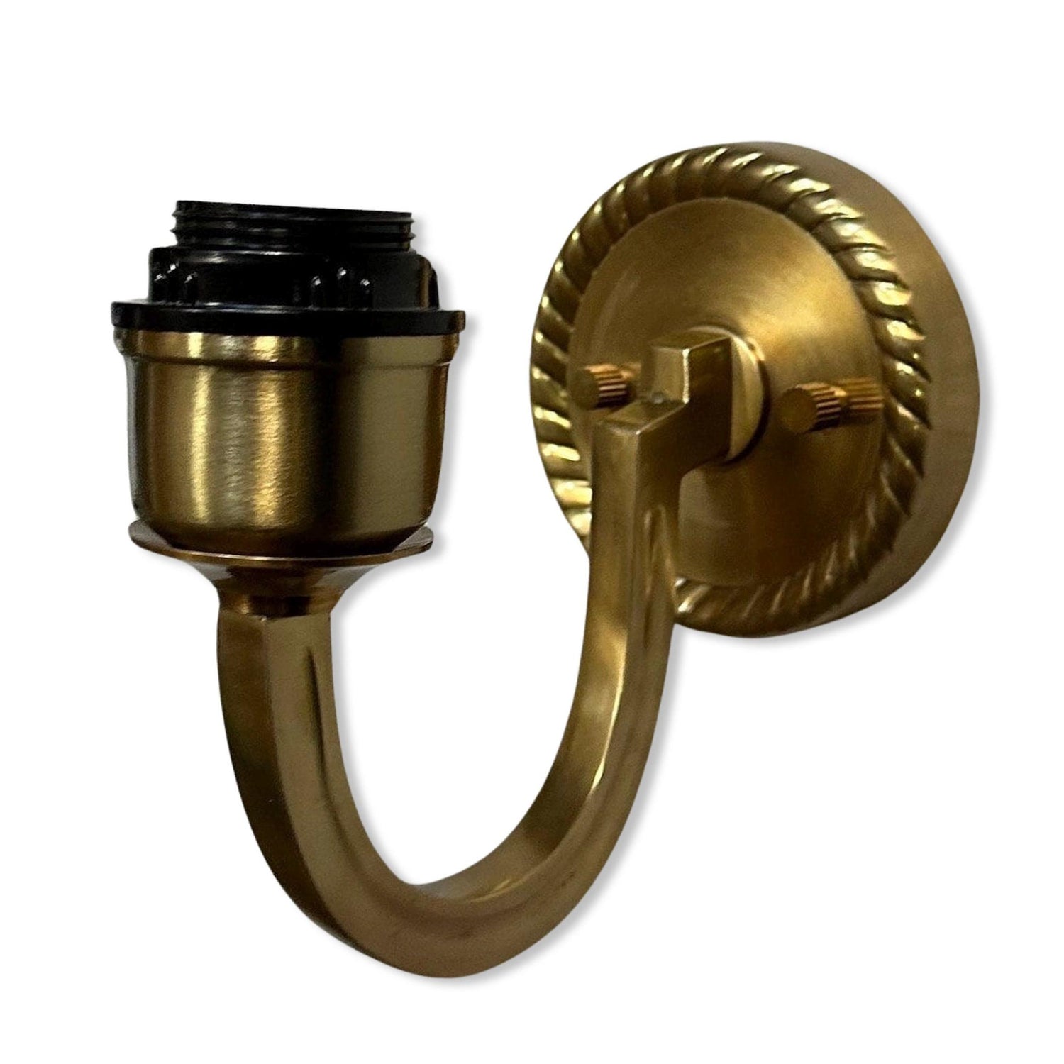 Antique Brass Wall Sconce Industrial Vintage Light | Dining Room | Kitchen Table