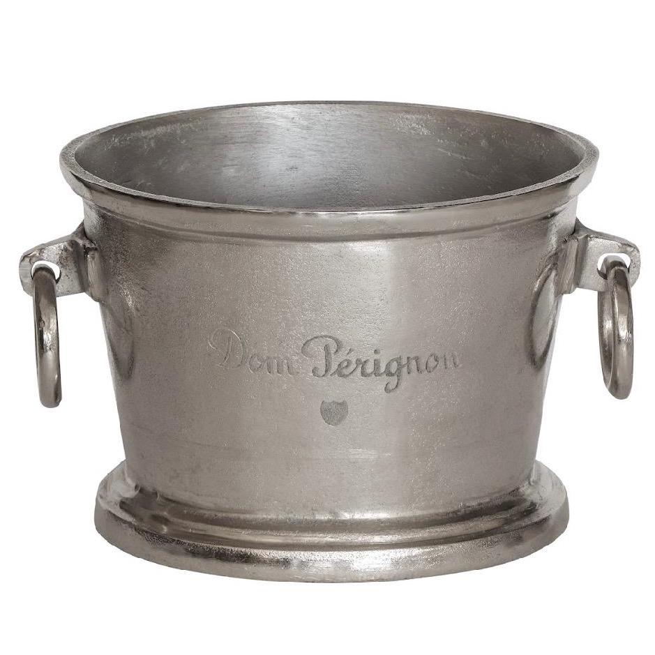 Dom Perignon Great Gatsby ~ Solid Cast Engraved Champagne Large Ice Bucket | Wine Cooler Bath