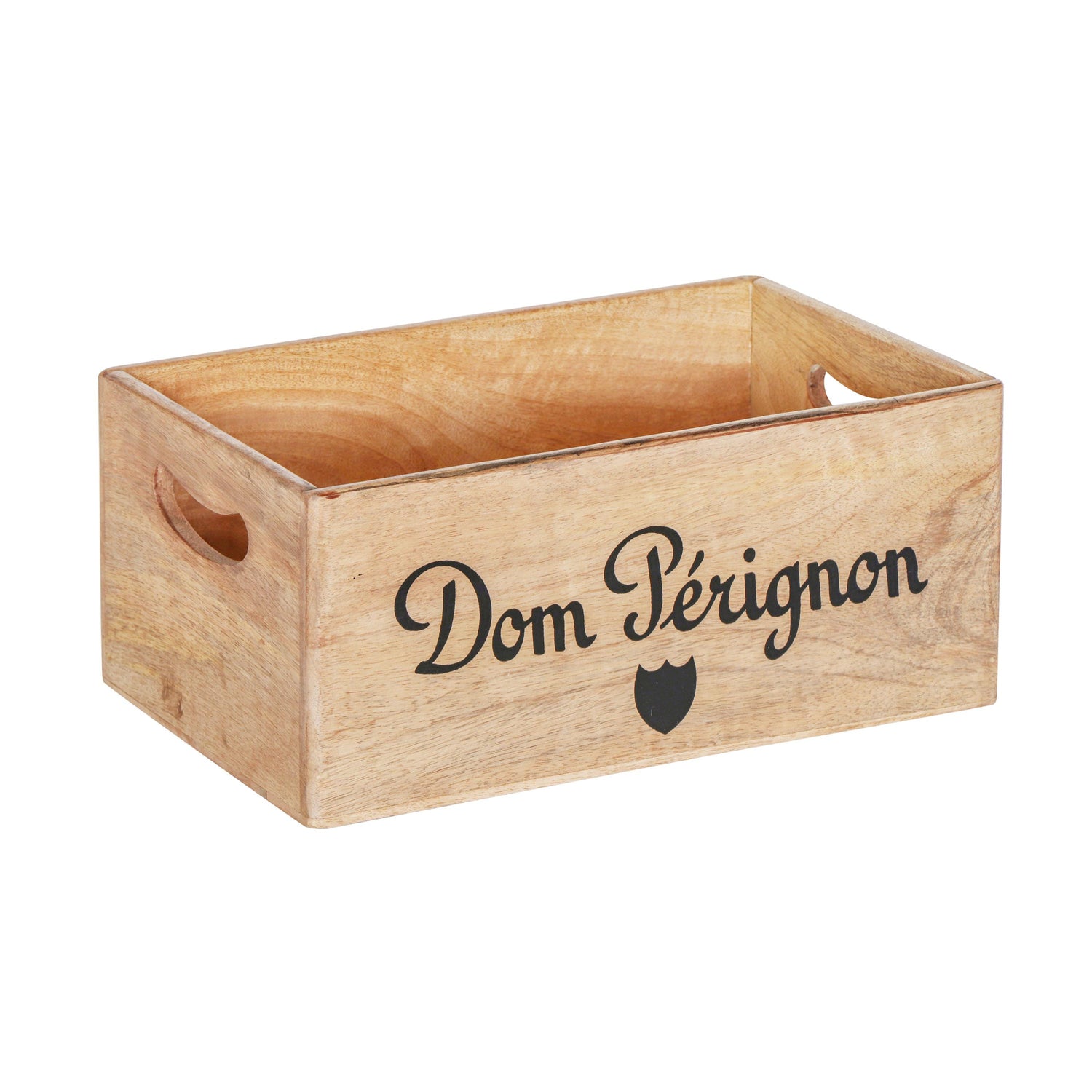 Dom Perignon Storage Wooden Champagne Crates Natural Finish