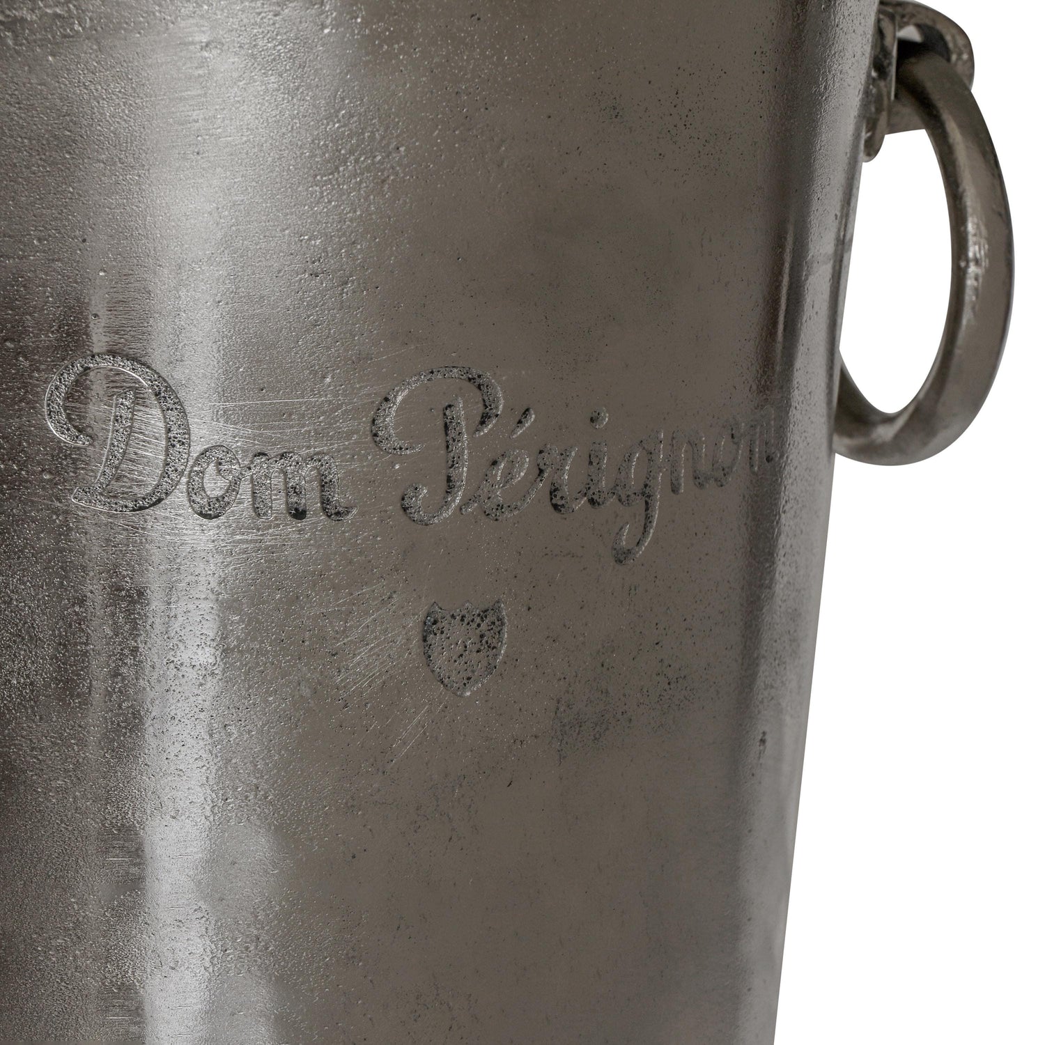 Dom Perignon ~ Solid Cast Engraved Champagne Large Standing Ice Bucket | Wine Cooler Bath