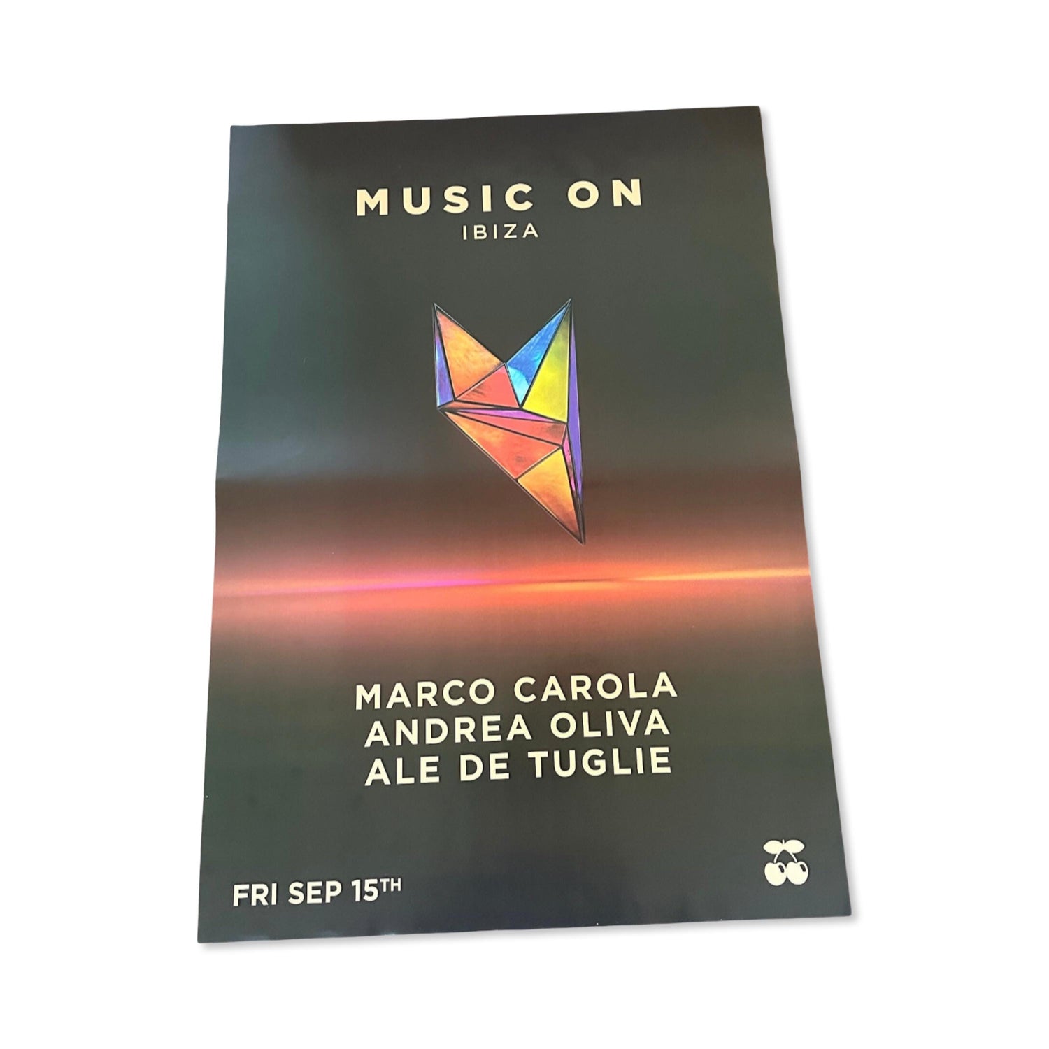 Music On ~ Marco Carola Genuine Official Pacha Ibiza Framed Dj Artwork Travel Poster | Luxury Black Frame